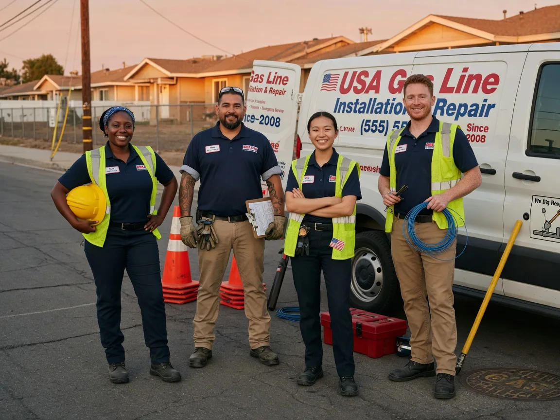Gas Line Installation company in Hull, IA